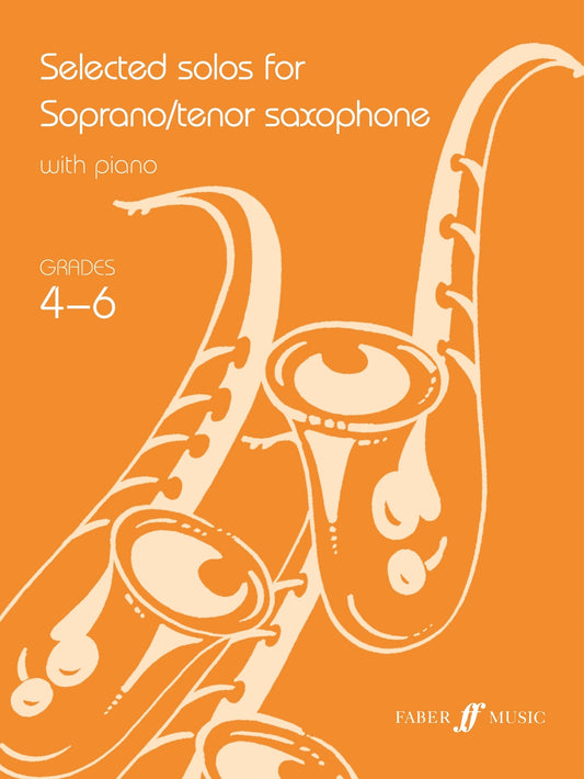 Selected solos for Sop/Ten Sax Gr4-6