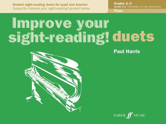 Improve Your Sight-Reading! Piano Duets Harris Grade 2-3