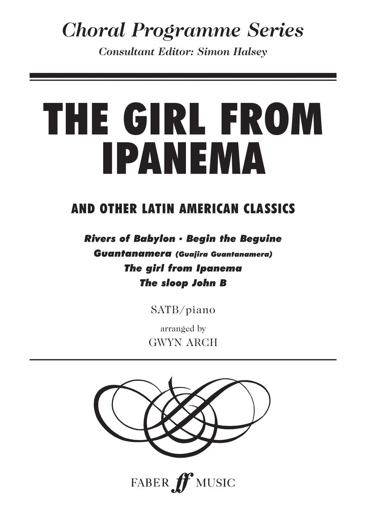 The Girl from Ipanema SATB/Pno FM