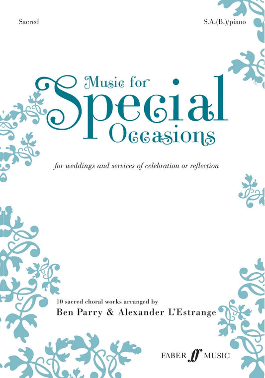 Music for Special Occasions Sacred SAB