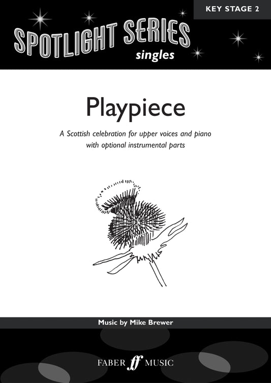 Playpiece Spotlight Single Upp Voc KS2