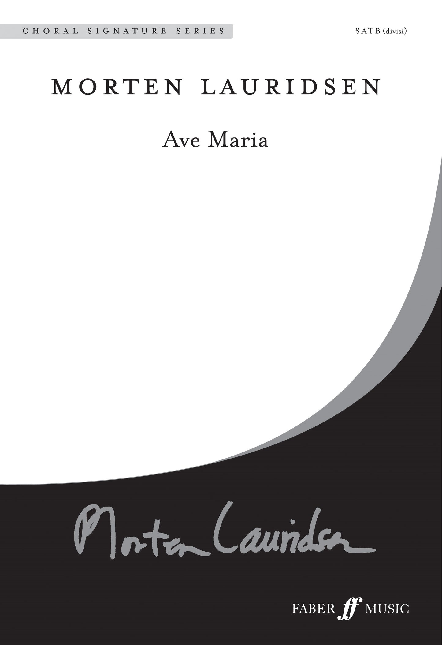 Lauridsen Ave Maria SATB FM