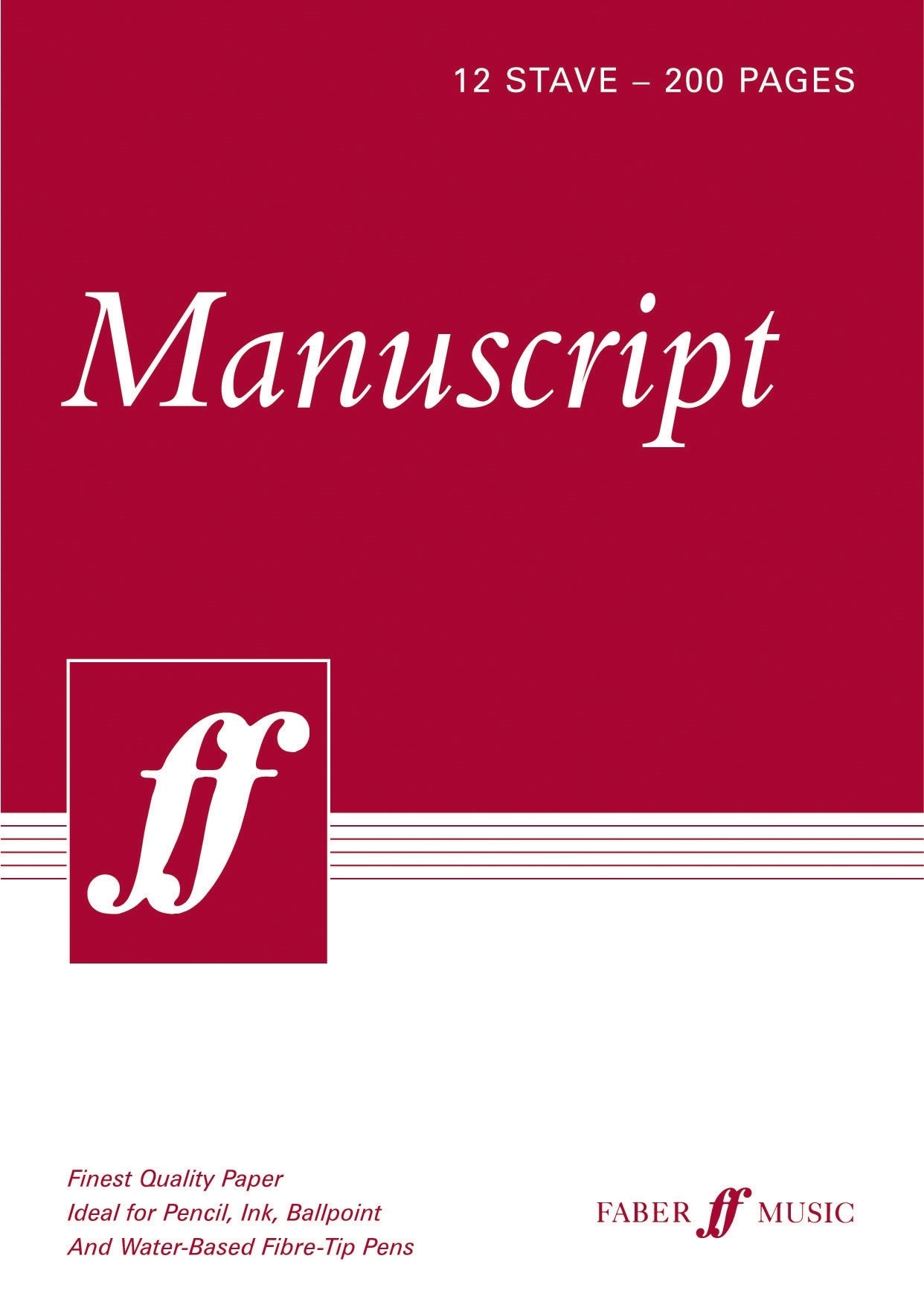 Manuscript FM A4 12st 200pg red