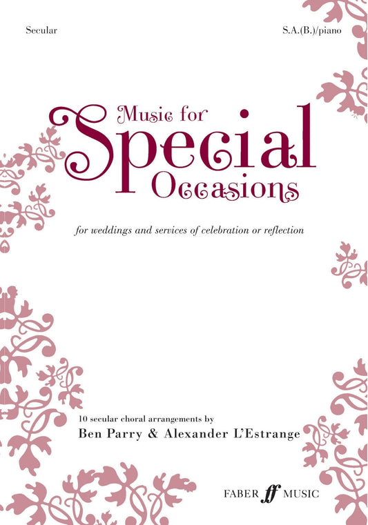 Music for Special Occasions Secular SA(