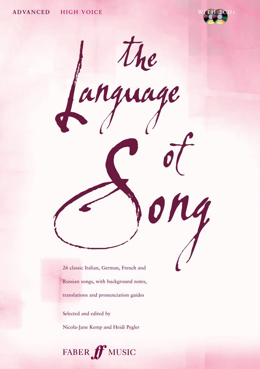 Language of Song ADV High Voice+2CD FM