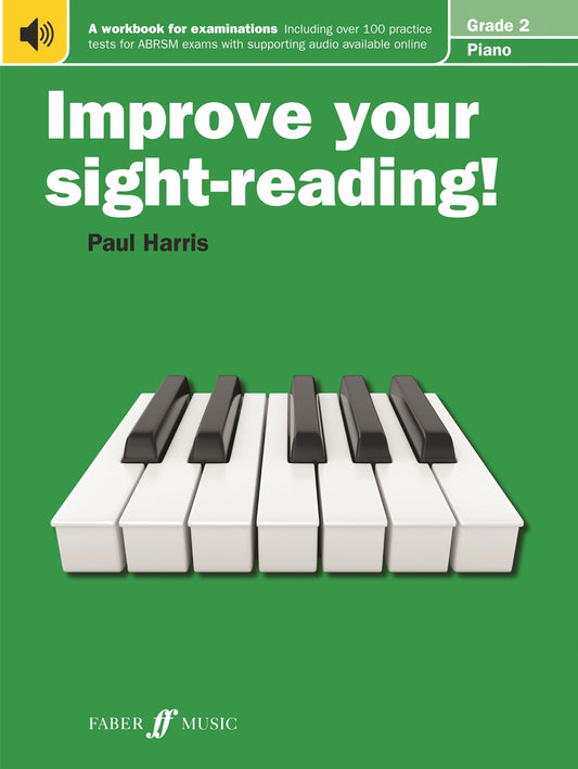 Improve Your Sight-Reading! Piano Grade 2 Harris green NEW