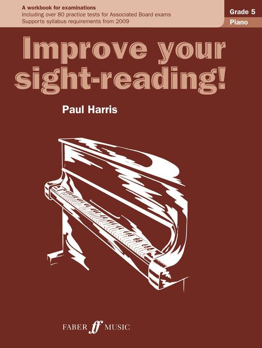 Improve Your Sight-Reading! Piano Grade 5 Harris brown NEW