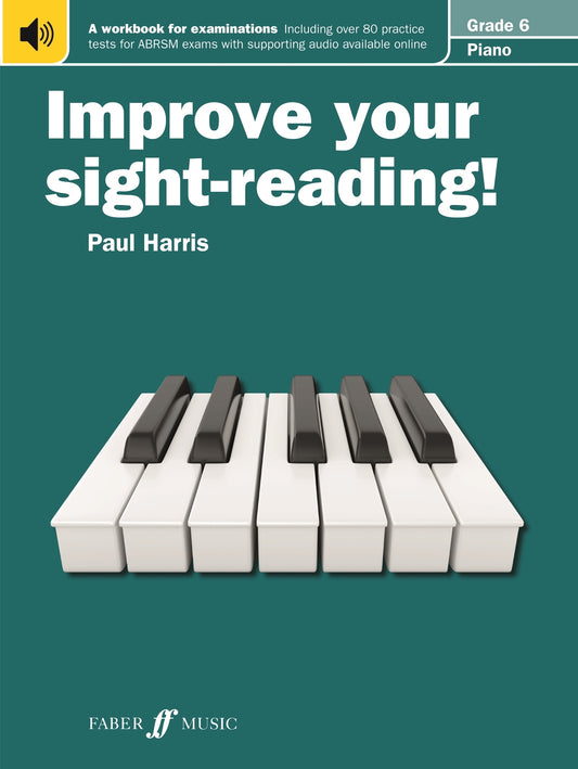 Improve Your Sight-Reading! Piano Grade 6 Harris grey NEW
