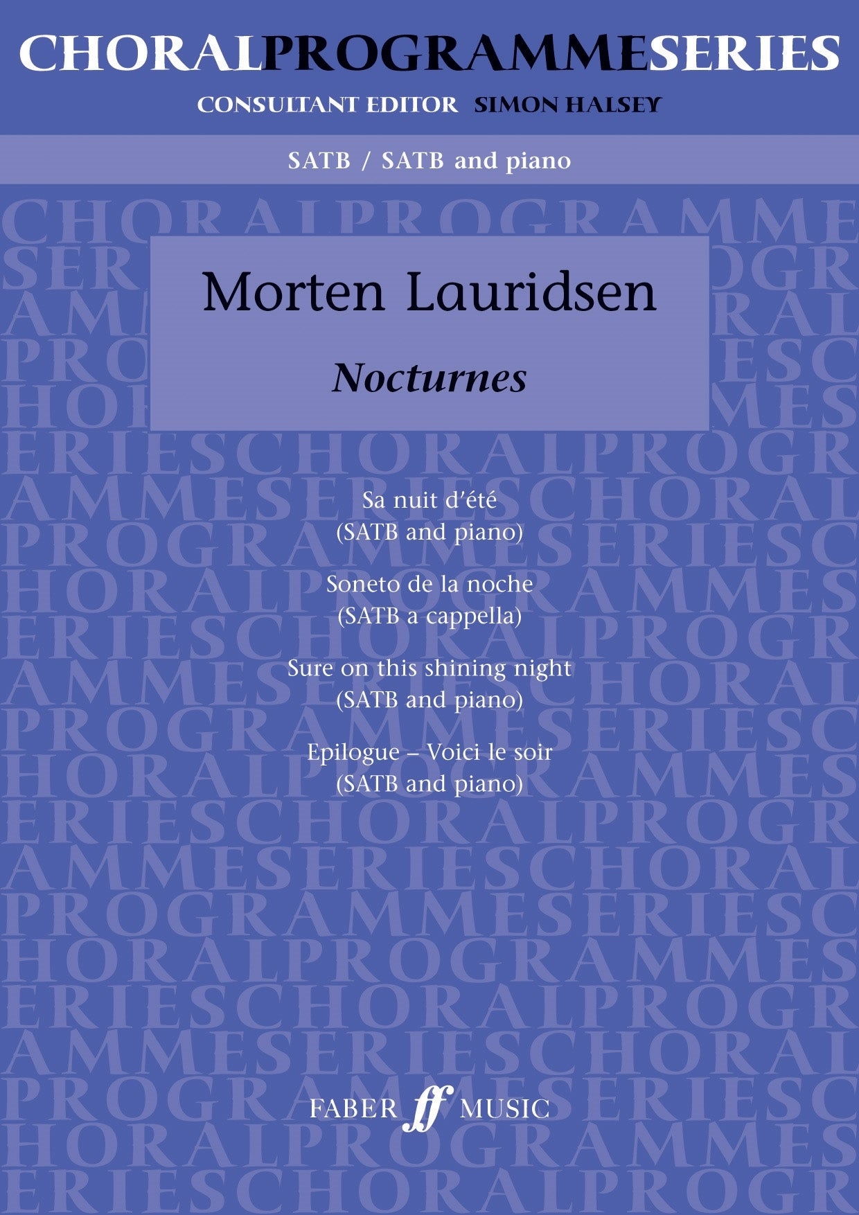 Lauridsen Nocturnes SATB CPS FM