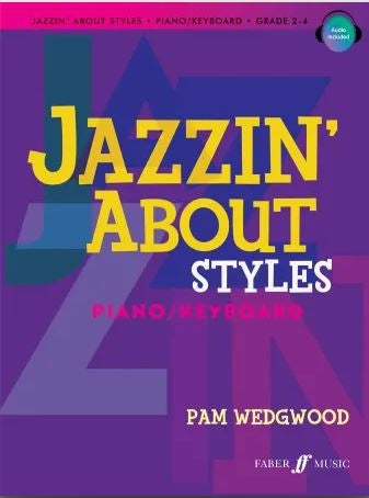 Jazzin About Styles Pno+CD Gr2-4 Wedgwo