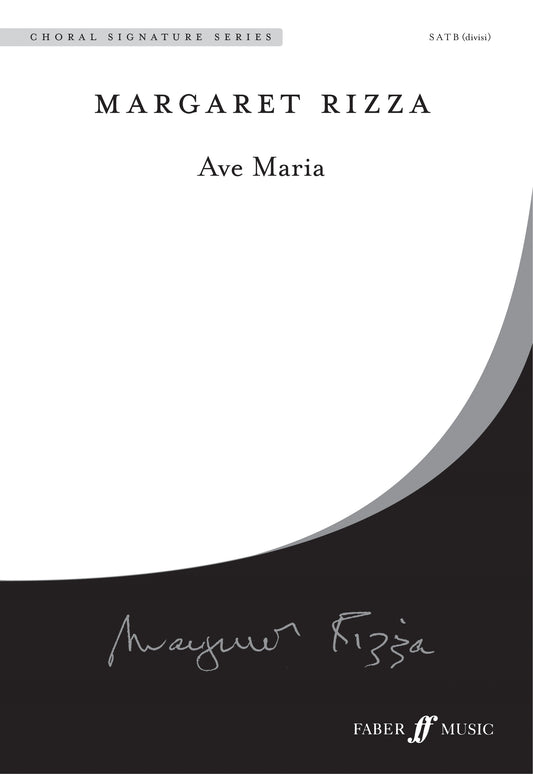 Rizza Ave Maria SATB FM