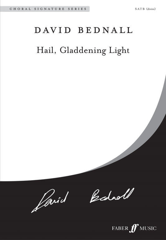 Bednall Hail Gladdening Light SATB FM