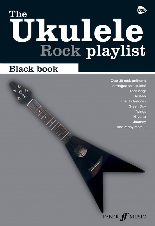 Ukulele Rock Playlist Black Bk FM
