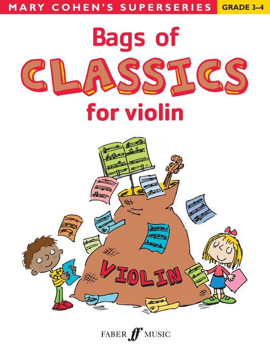 Bags Of Classics For Vln Gr3-4 Mary Coh