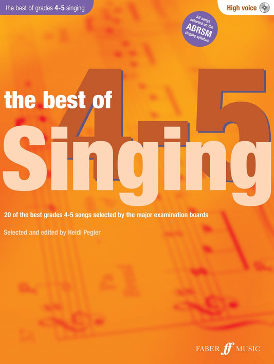 Best of Singing G4-5 High Voice Bk+CD F