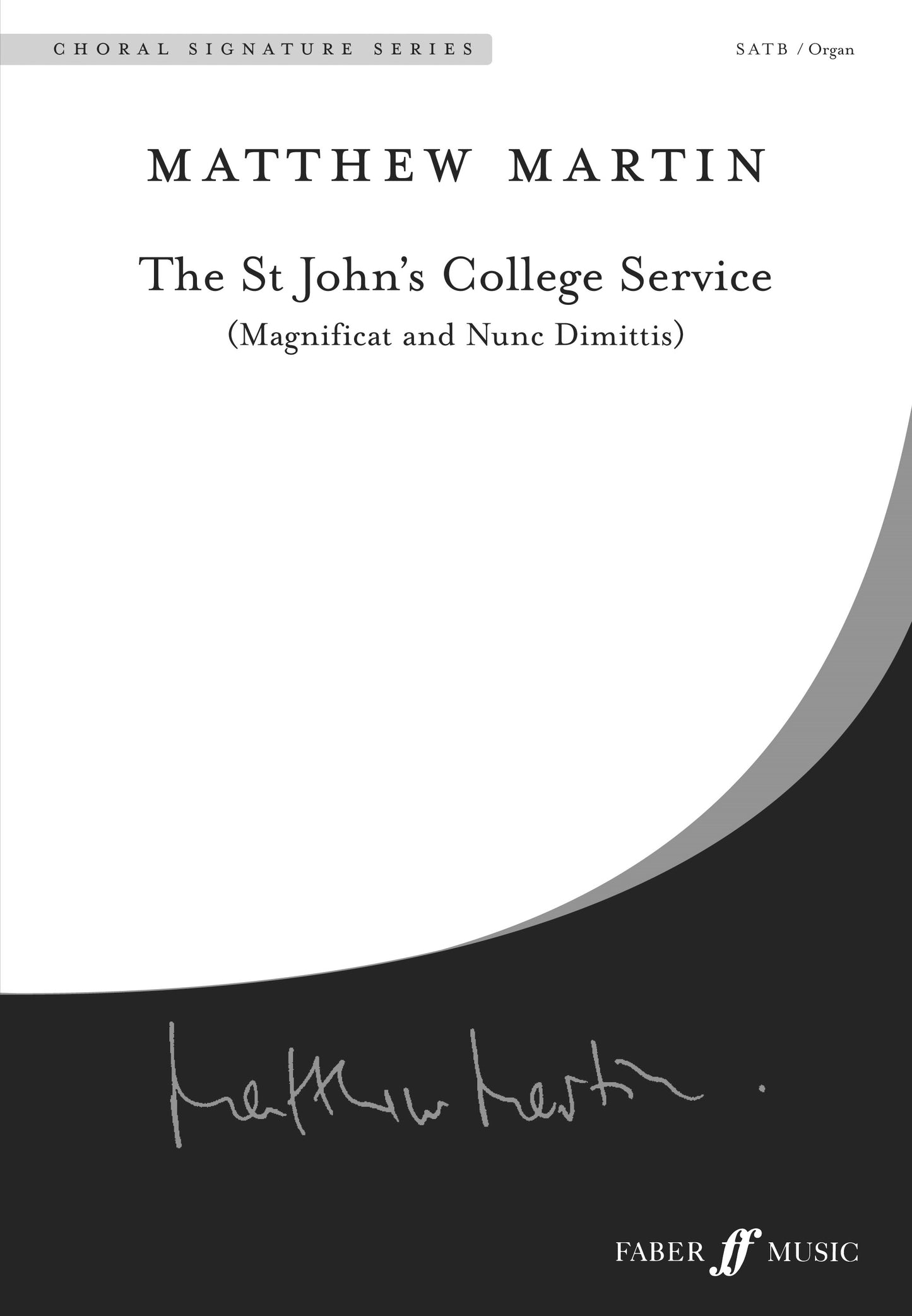 Martin St. Johns College Service SATB