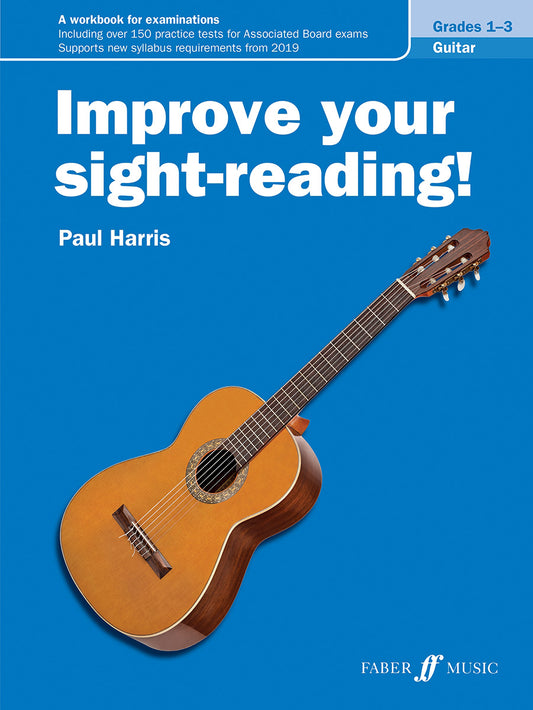 Improve Your Sight-Reading! Guitar Grade 1-3 Harris Blue