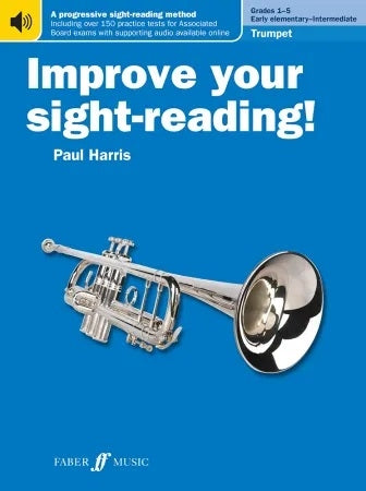 Improve Your Sight-Reading! Trumpet Grade 1-5 Harris New 23  Editio