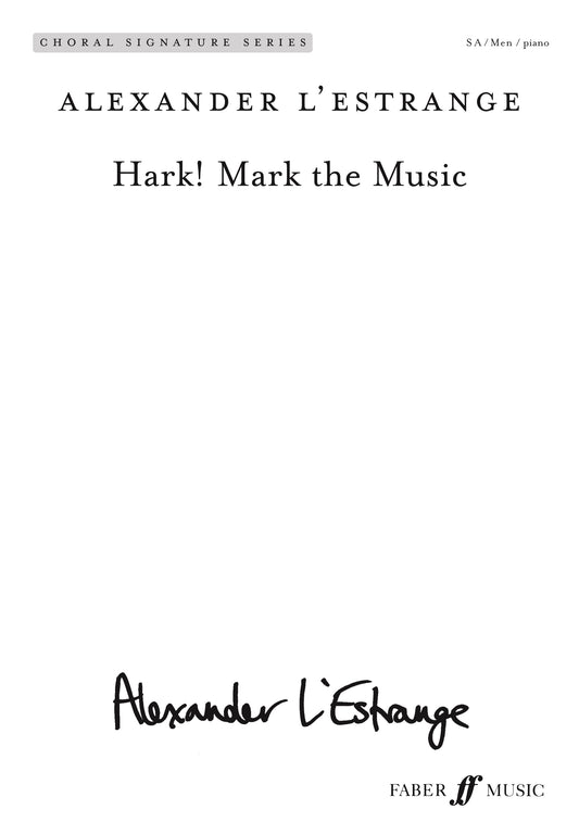 LEstrange Hark! Mark the Music SA/Men