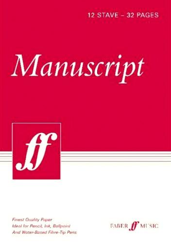 Manuscript A4 12St 32pp Cream Bk FM