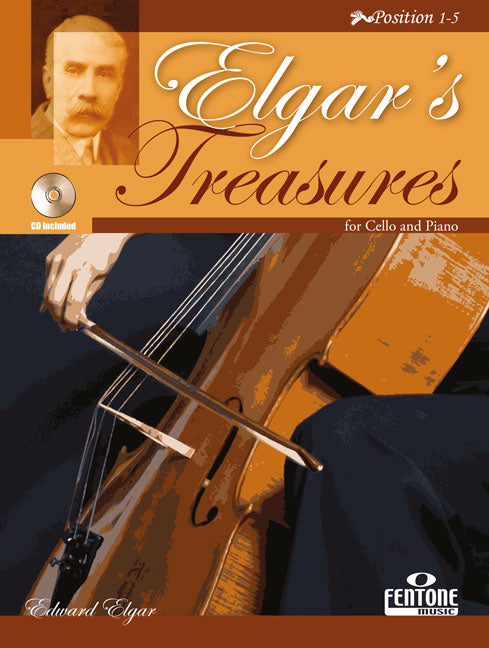 Elgar Treasures Cello+CD FEN