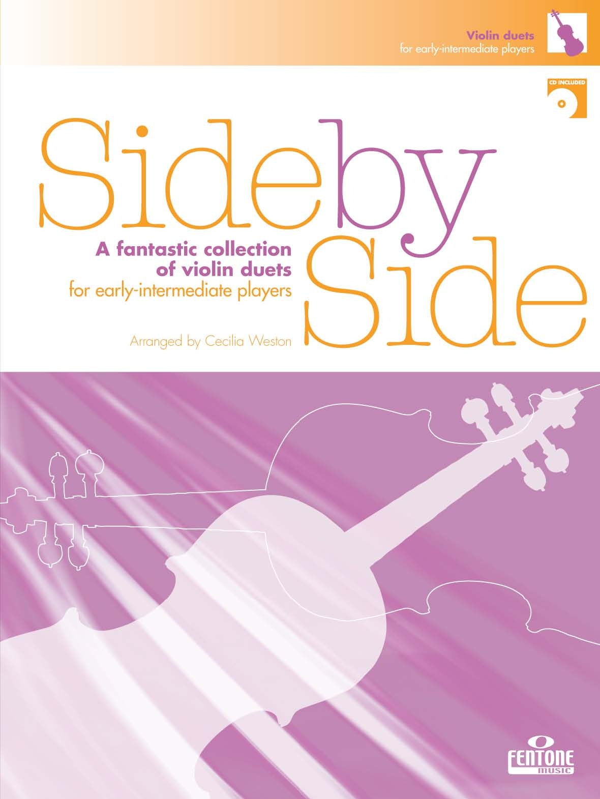 Side by Side Vln Duets Weston Bk+CD FEN