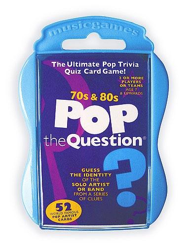 Pop the Question 70s & 80s