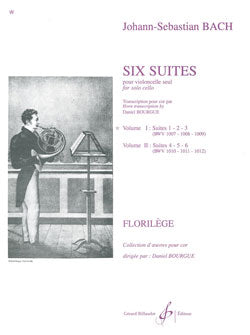 Bach 6 Suites Horn Vol1 Florilege GBE