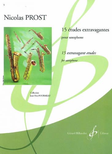 Prost 15 Etudes Extravagantes Sax BIL