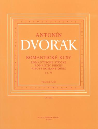 Dvorak Romantic Pieces Op.75 Vln/Pno BA