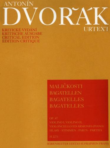 Dvorak Bagatelles Op.47 Piano Quartet U