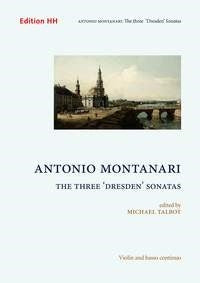 Montanari 3 Dresden Sonatas Vln EdHH