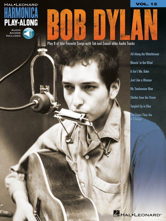 Bob Dylan Harmonica HL Play-Along Vol12