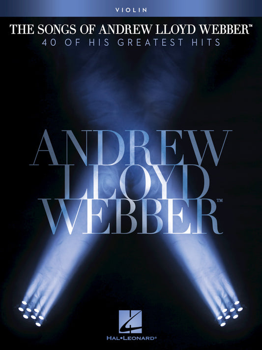 Lloyd Webber Songs of Vln Bk 40 Hits HL