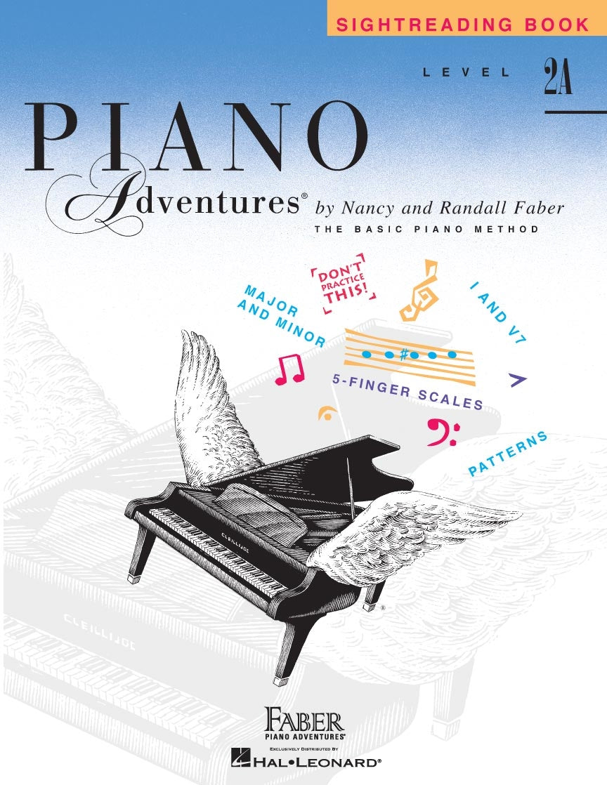 Piano Adventures Sight-Reading Lvl 2A F