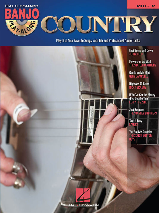 Country Play-Along Banjo Vol2 HL