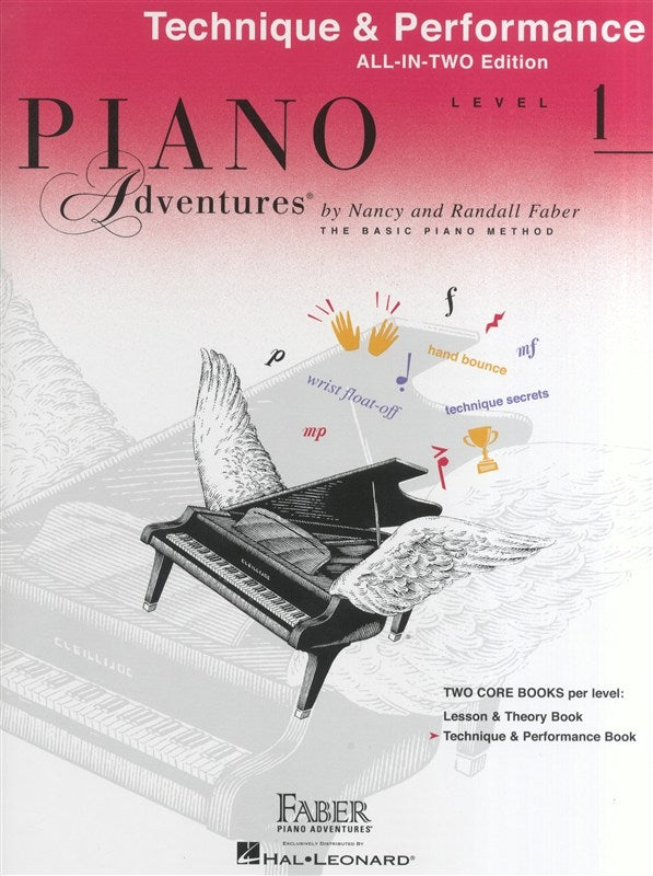 Piano Adventures Tech&Perf Lvl1 All-in-