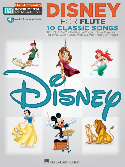 Disney For Flute 10 Classic Songs HL