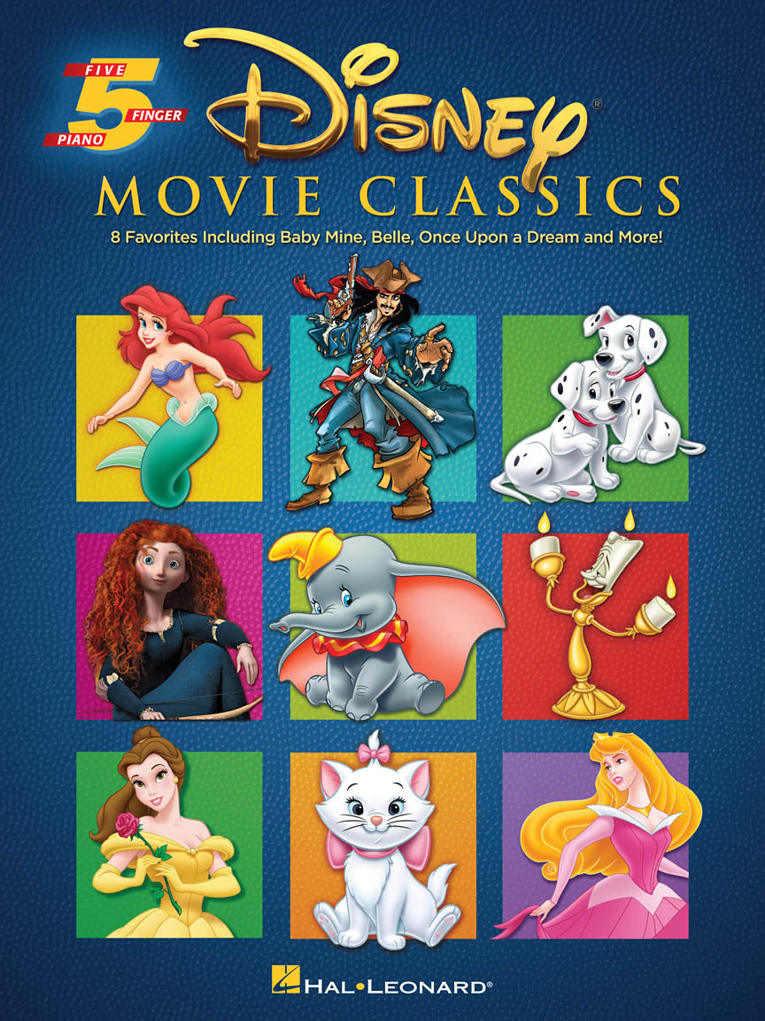 Disney 5 Finger Pno Movie Classics HL