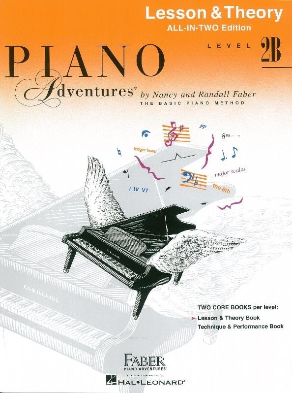 Piano Adventures All in Two Level 2B Le
