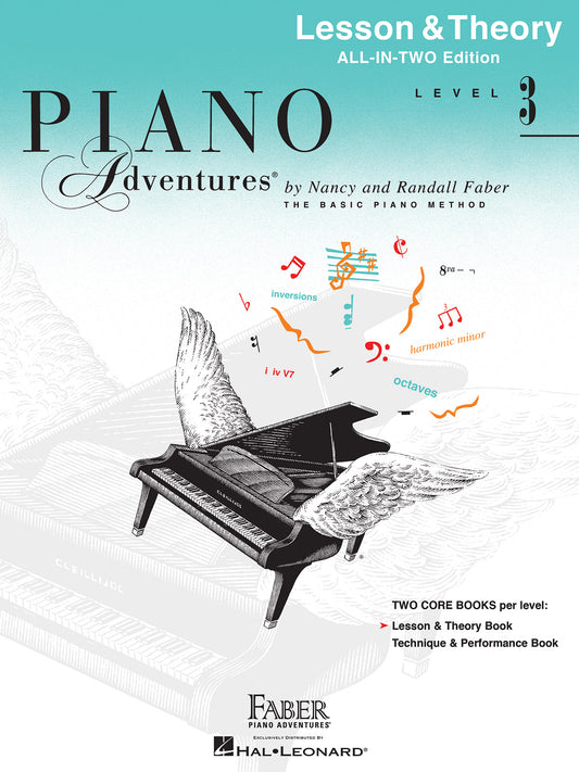 Piano Adventures All-in-two Level 3 Les