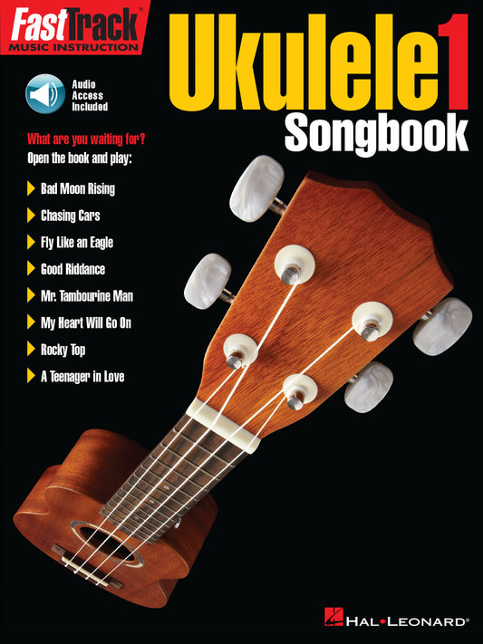 Fast Track Ukulele Songbk 1 Bk/Aud HL