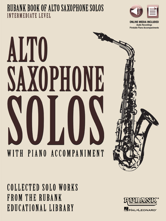 Rubank Alto Saxophone Solos w/ Pno Acco