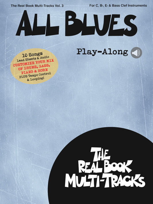 All Blues Jazz Play Along Real Bk+Audio
