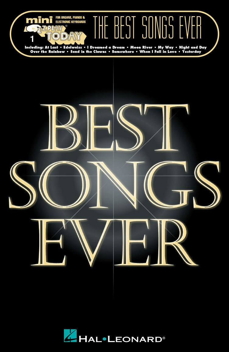 Mini E-Z Vol1 Best Songs Ever Org/Pno/K