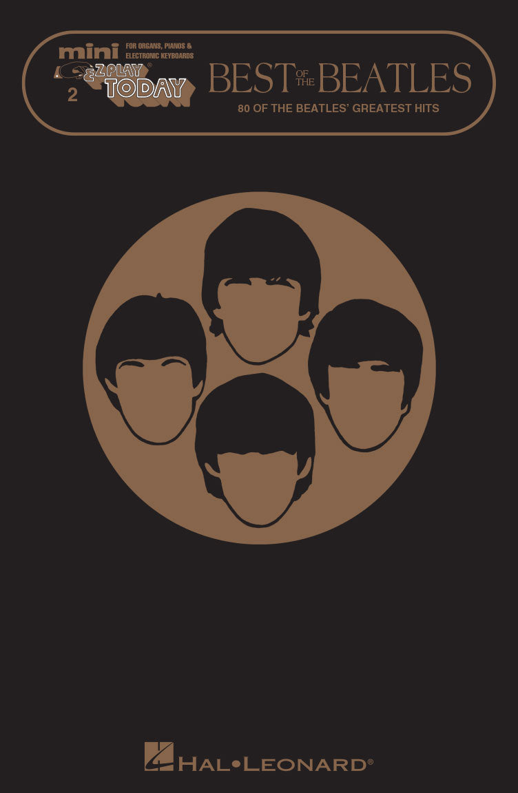 Beatles Best of Mini E-Z Play Pno A5 HL
