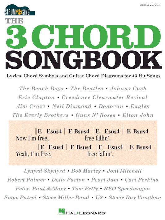 3 Chord Songbook Strum & Sing Gtr HL