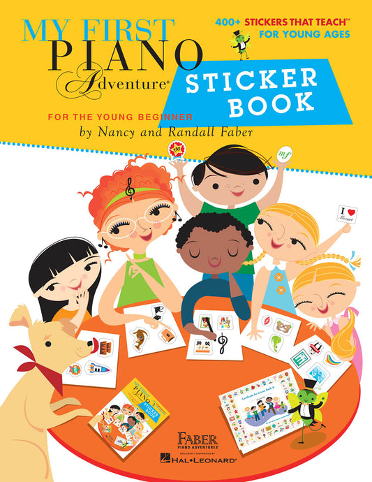 My First Piano Adventure Sticker Bk HL