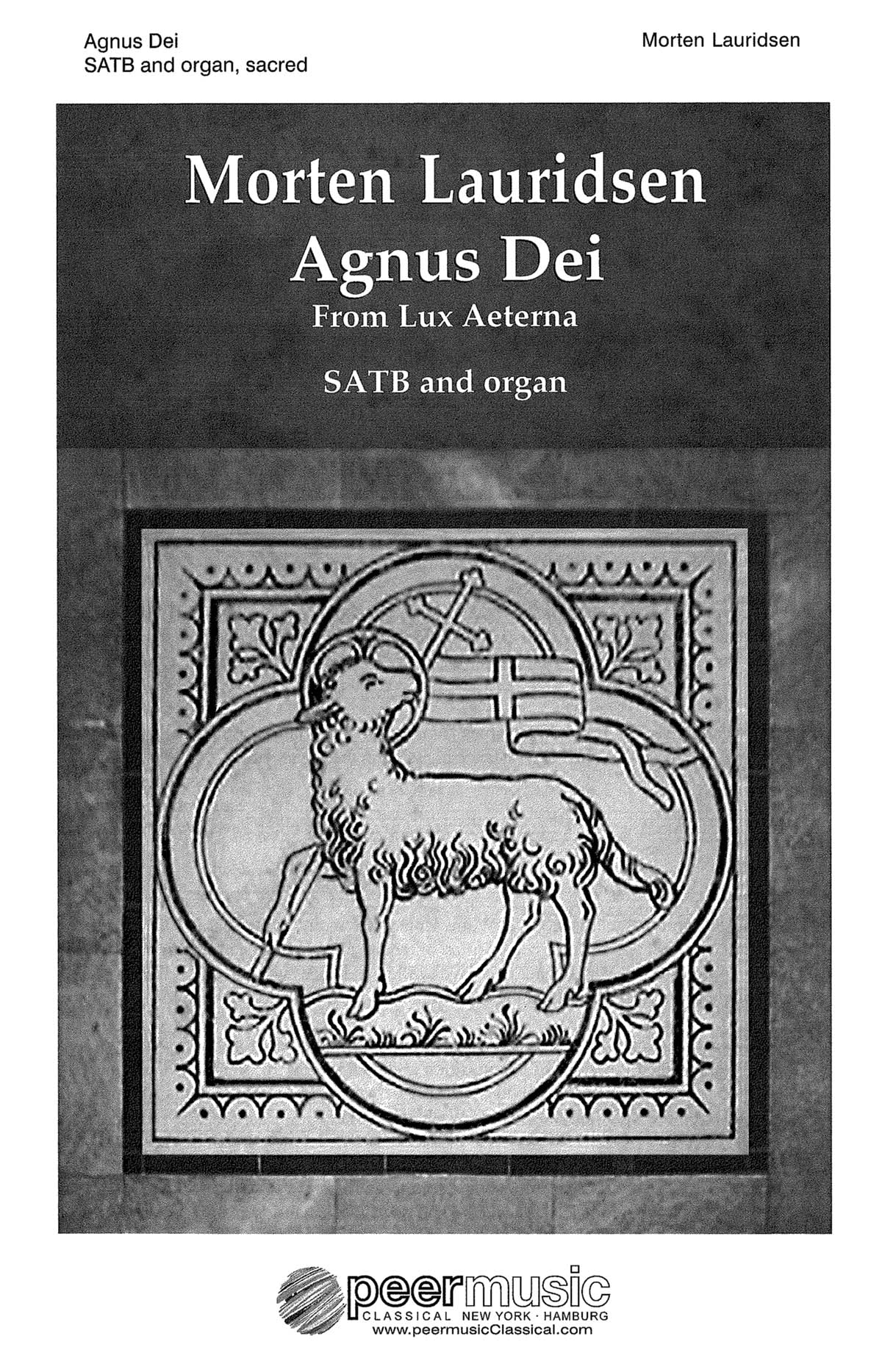 Lauridsen Agnus Dei from Lux Aeterna SA
