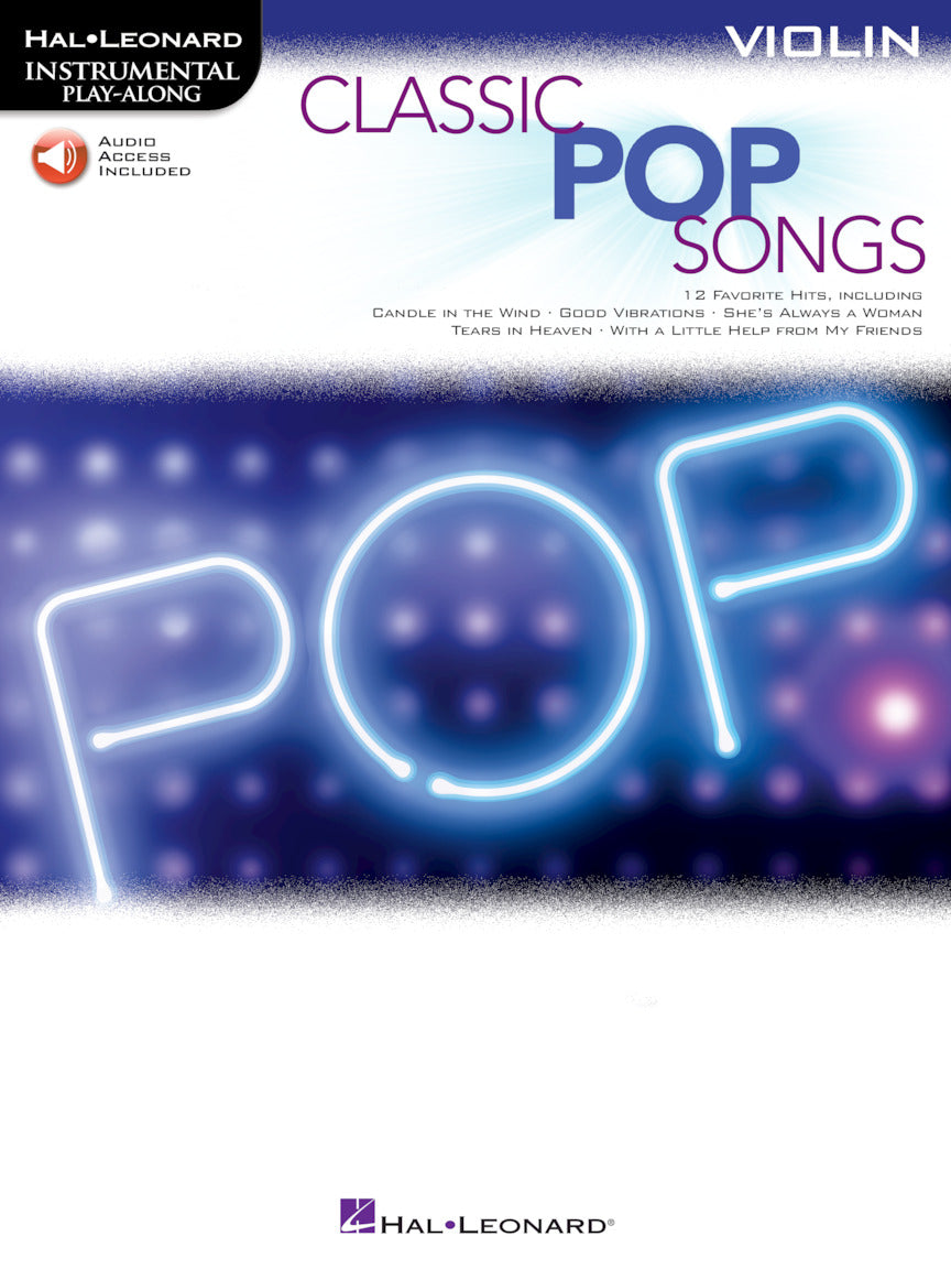 Classic Pop Songs Vln Play Along HL